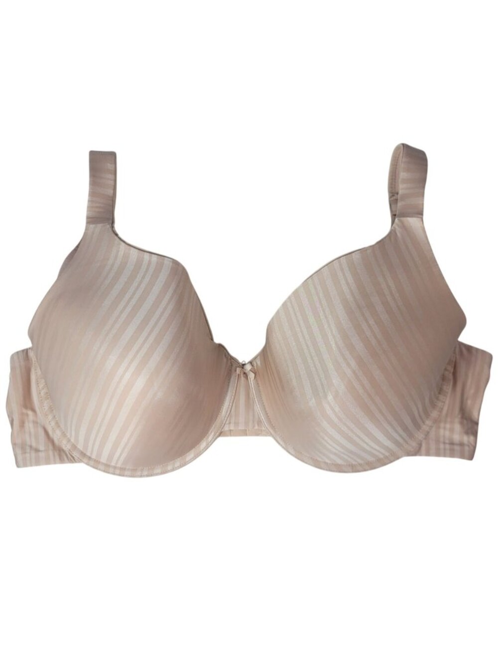 Parfait Aline Full Coverage Underwire T Shirt Bra Tan 44DD Light Pad Adj Striped